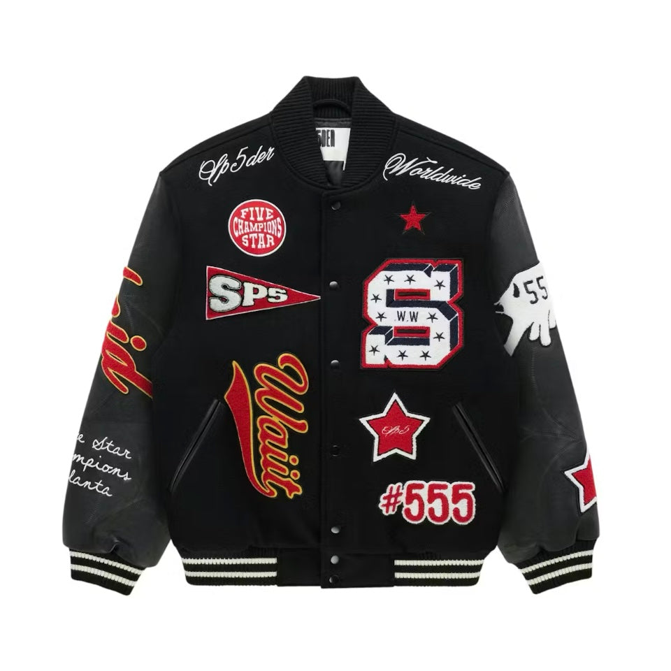 Sp5der District V Varsity Jacket