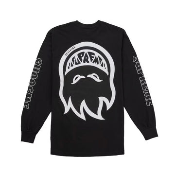Supreme Spitfire Big Head Long Sleeve Tee Black