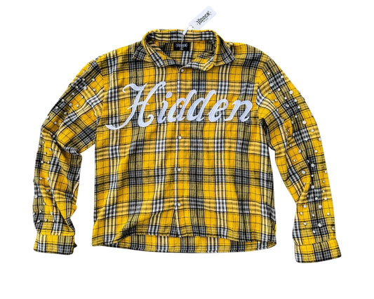 Hidden Beliefs Yellow Pearl Flannel