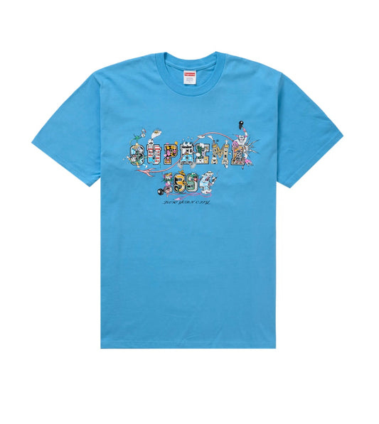 Supreme Varsity Tee Bright Blue