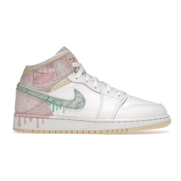 Jordan 1 Mid Paint Drip