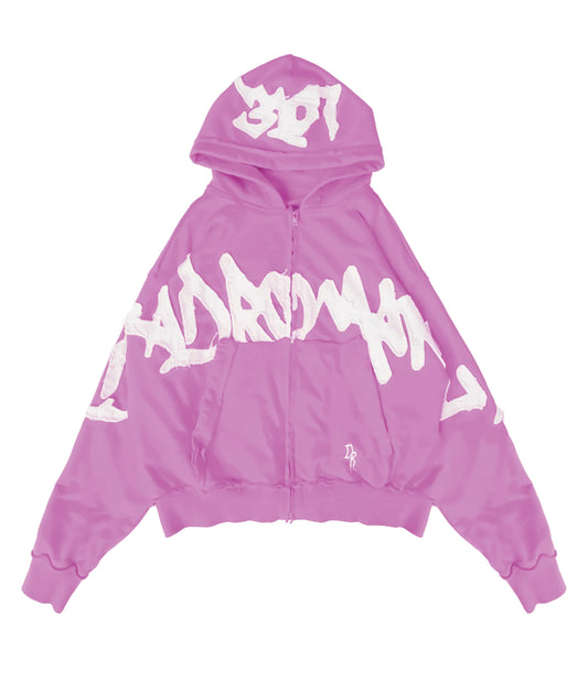 Dead Romance Pink Freedom Zip Up