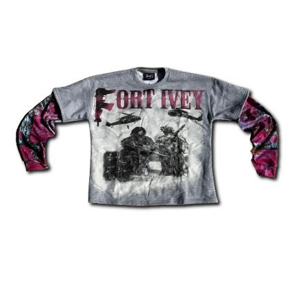 Ivey Pink War Ready Long Sleeve
