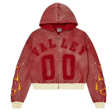 Vale Chimera Zip Up Red