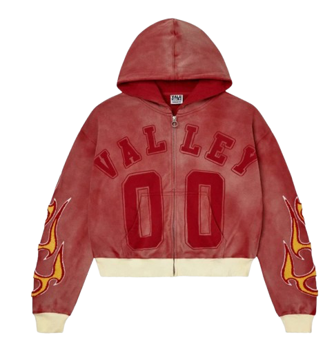 Vale Chimera Zip Up Red