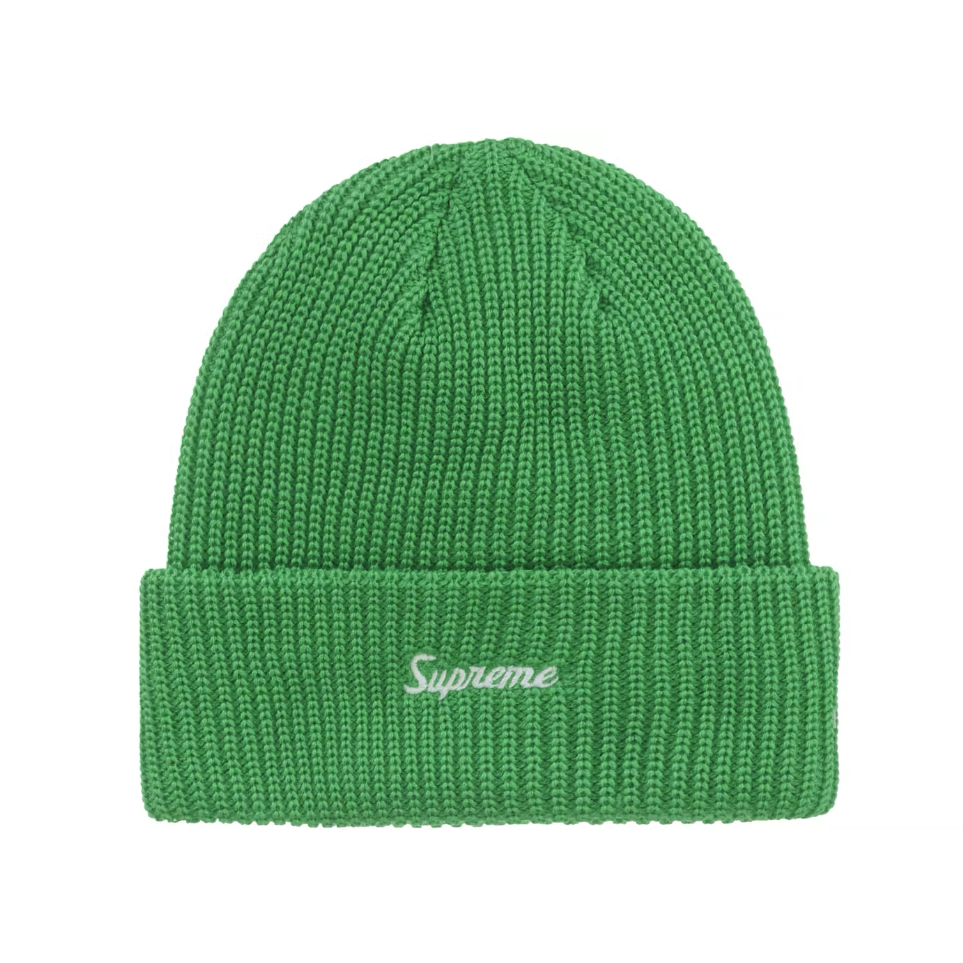 Supreme Loose Gauge Beanie Green