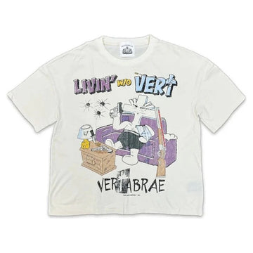 Vertabrae Livin W/O Vert Tee