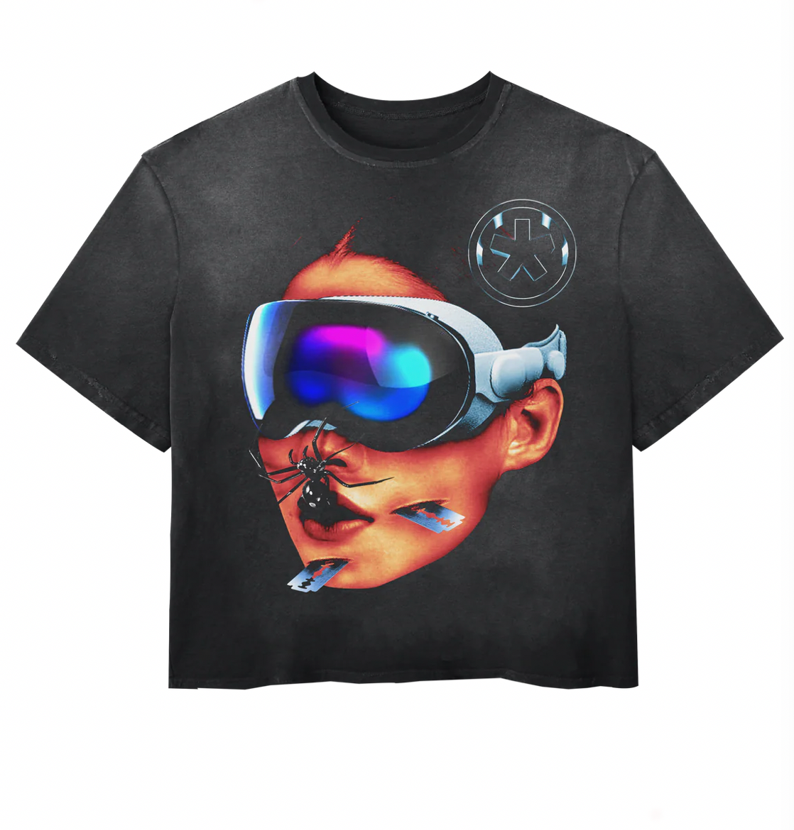 Works Of Madness Vision Tee Black