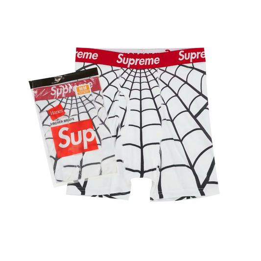 Supreme Spider Man Boxer Briefs White