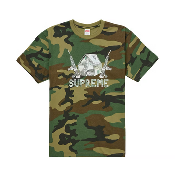 Supreme Origami Tee Woodland Camo