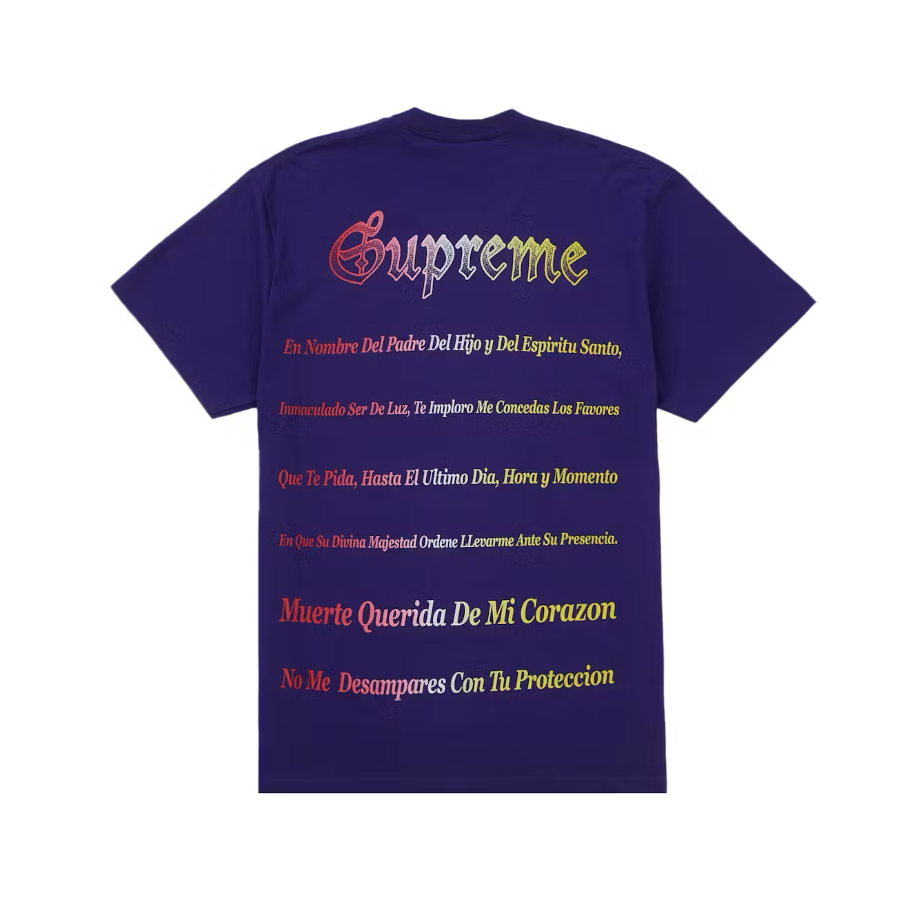 Supreme Grim Reaper Tee Purple