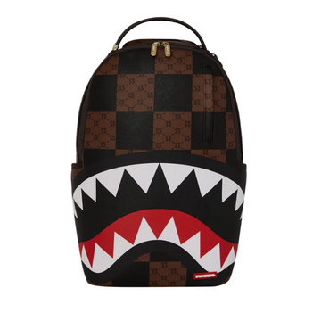 Sprayground That Big Check Shark Backpack