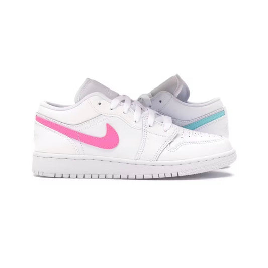 Jordan 1 Low White Neon