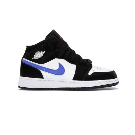 Jordan 1 Mid Black Racer Blue White