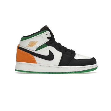 Jordan 1 Mid Laser Lucky Green
