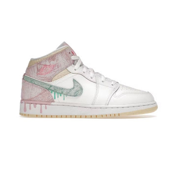 Jordan 1 Mid Paint Drip