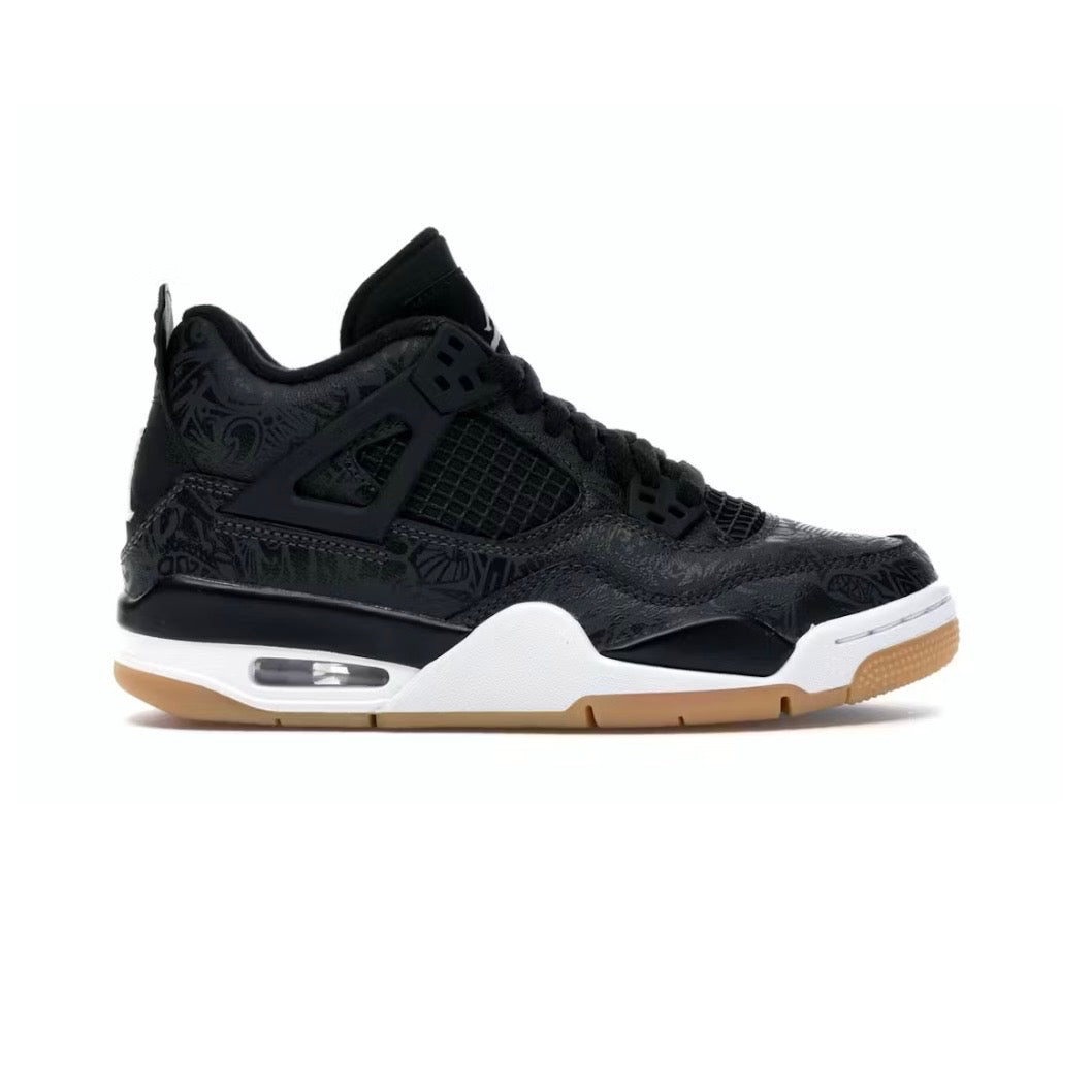 Jordan 4 Retro Laser Black Gum