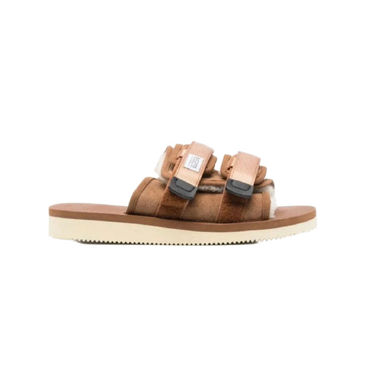 Suicoke Moto Cab Sandal Brown Fur