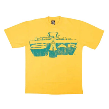 Hellstar Jesus Emblem Tee Yellow