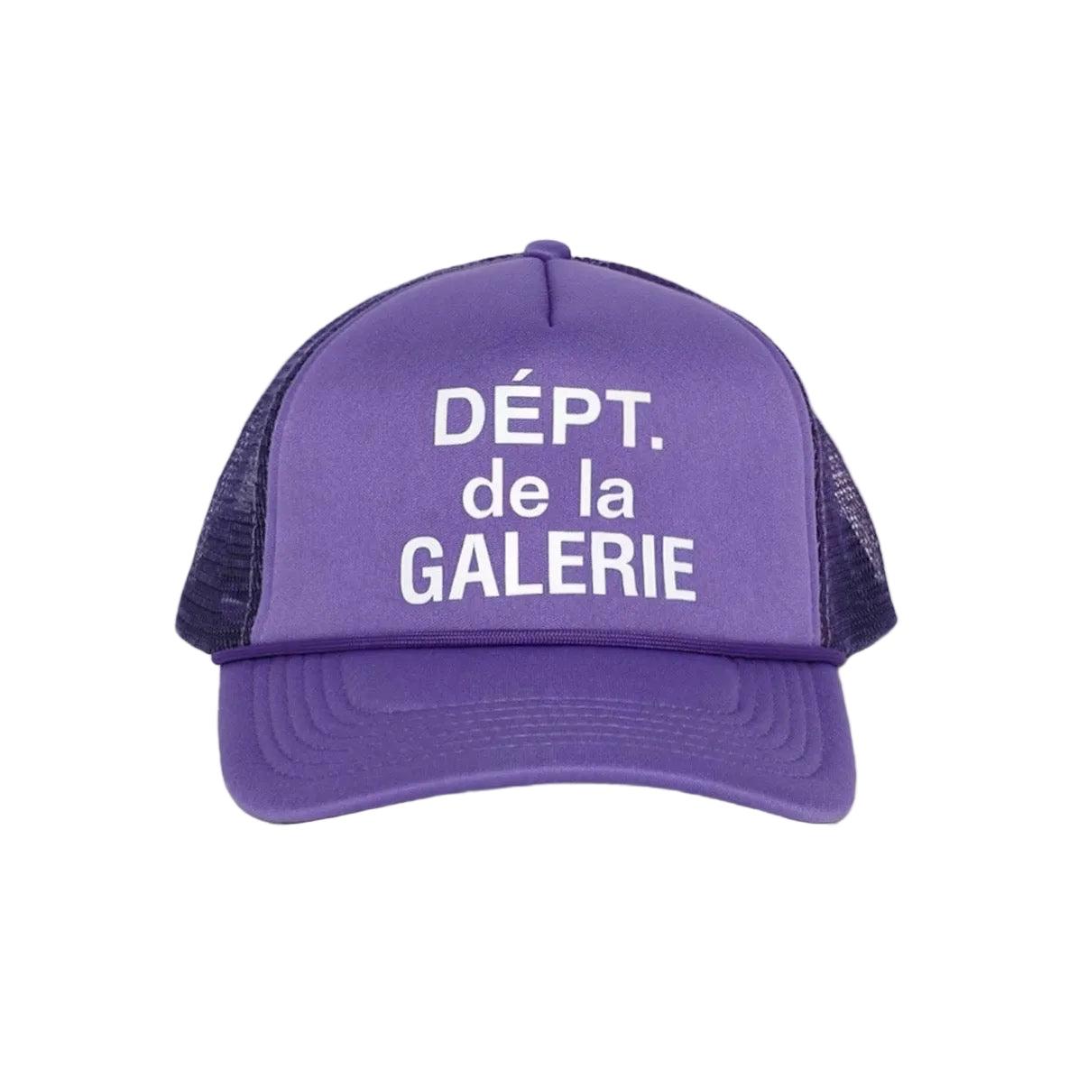 Gallery Dept French Logo Purple Trucker