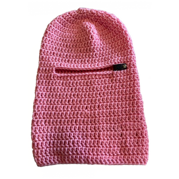 Hypeclinic Pink Candy Crochet Mask