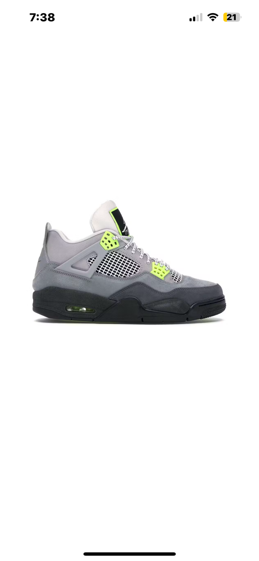 Jordan 4 Retro Neon 95