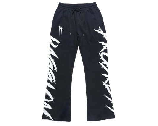 Live Mechanics Passion Pain Progress Joggers Black