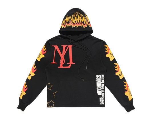 Live Mechanics Shooting Star Hoodie Black