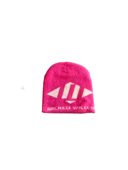 Wicked Valley Fur Pink Beanie