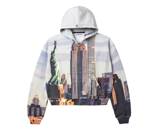 Vale Skyline Zip Up Hoodie