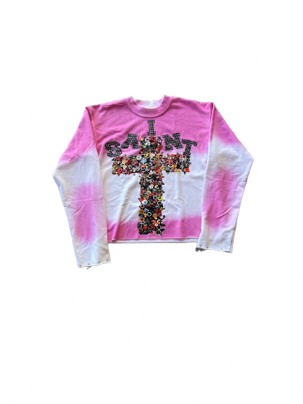 TRUE SAINT CLAY PINK BOX LONGSLEEVE