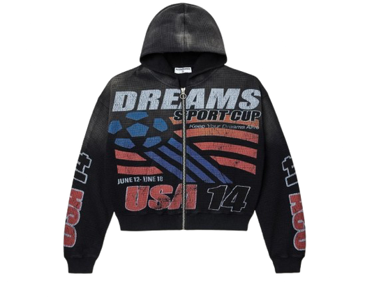 Vale 14 Thermal Black Zip Up