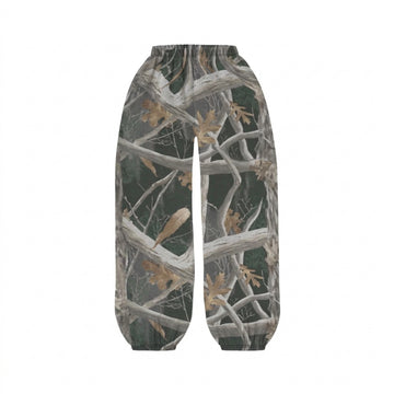 Bravest Tree Camo Sweatpants Black