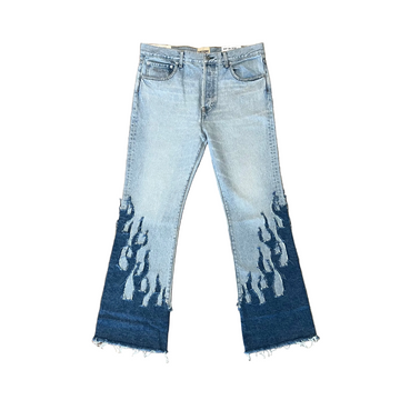 Gallery Dept Blvd LA Flames Denim Flared