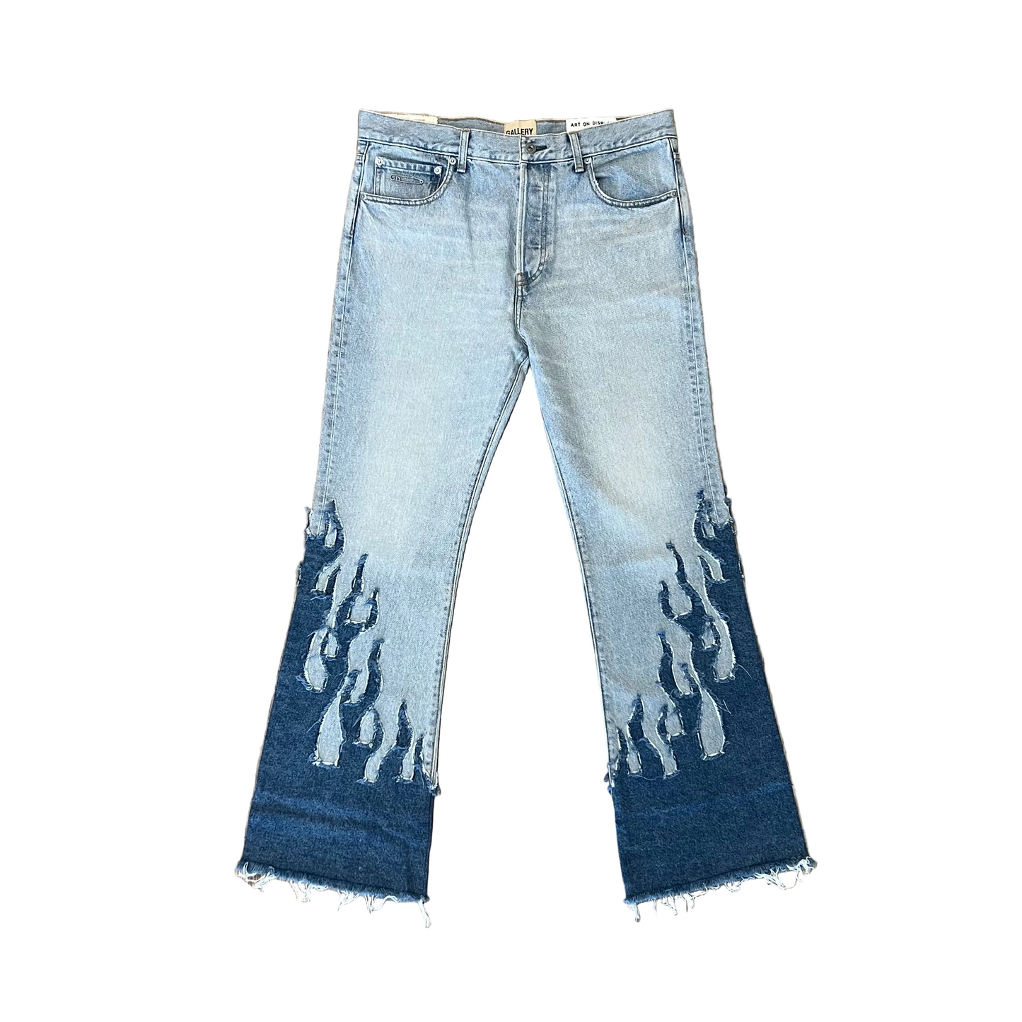 Gallery Dept Blvd LA Flames Denim Flared