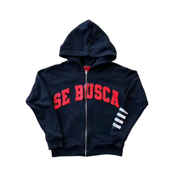 Se Busca Zip Up Hoodie