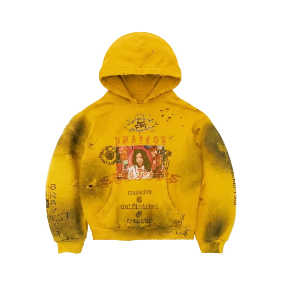 Bravest Heirloom Hoodie Yellow