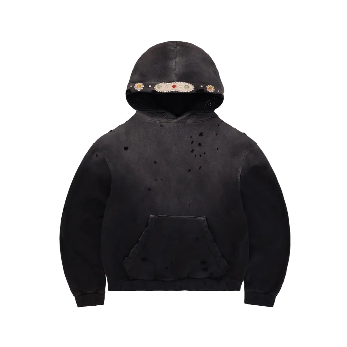 Bravest Sapphire Hoodie Vintage Black