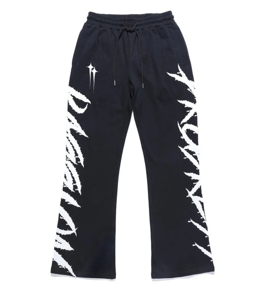 Live Mechanics LAA Paint Joggers Black