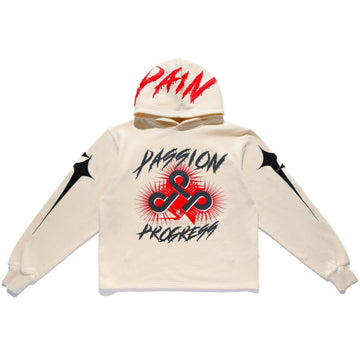 Live Mechanics Passion Pain Progress Hoodie Cream