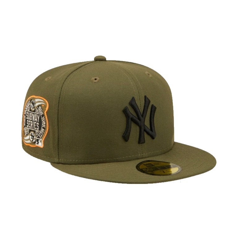 New York Yankees 2000 Subway Series Fitted Hat Green