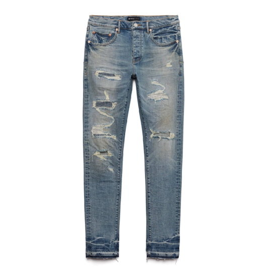 Purple Light Indigo Jeans