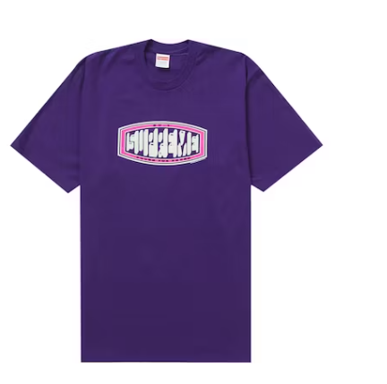 Supreme Pound Tee Purple