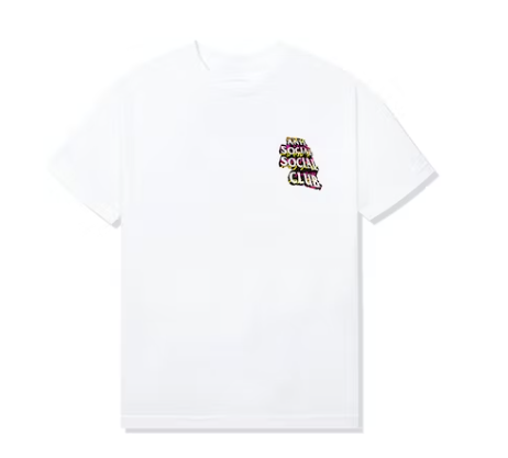 Anti Social Social Club Twisted Quickness Tee White