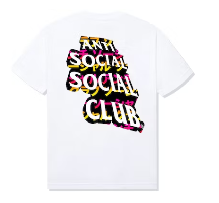 Anti Social Social Club Twisted Quickness Tee White