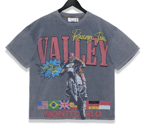 Vale Xtreme Motocross Charcoal Tee