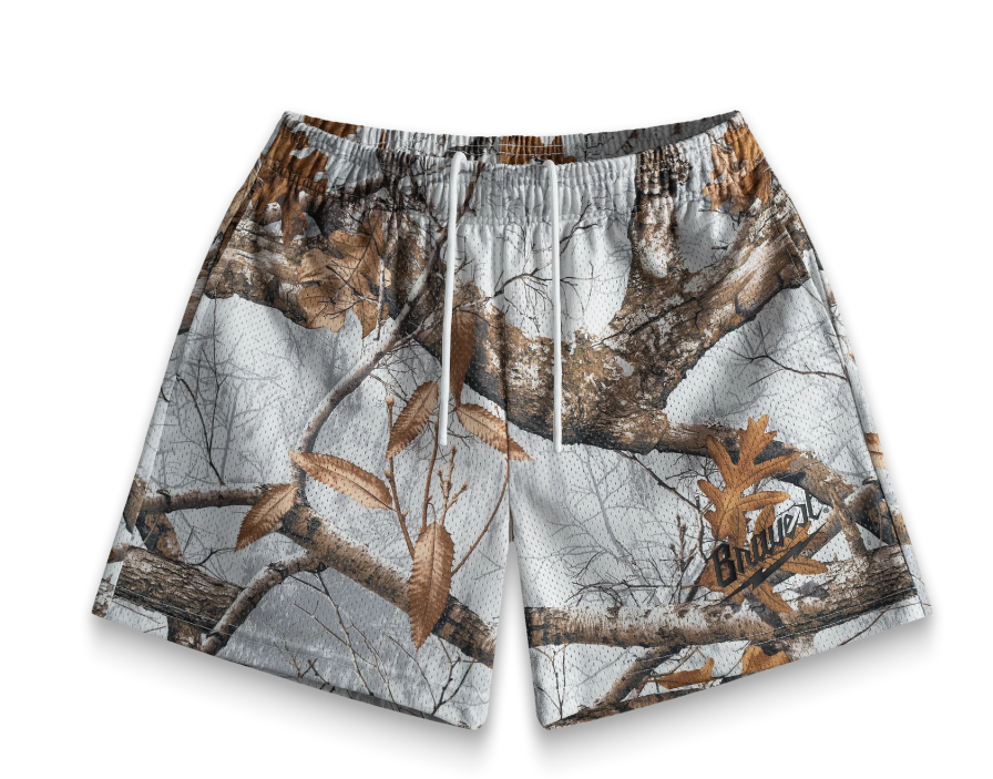 Bravest White Realtree Shorts