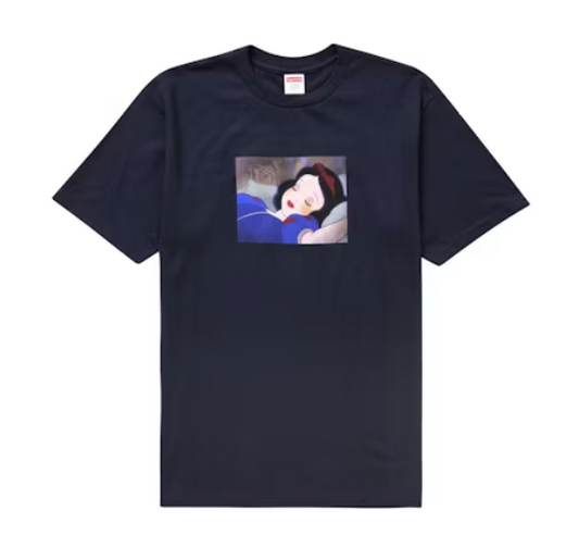 Supreme Snow White Tee Navy