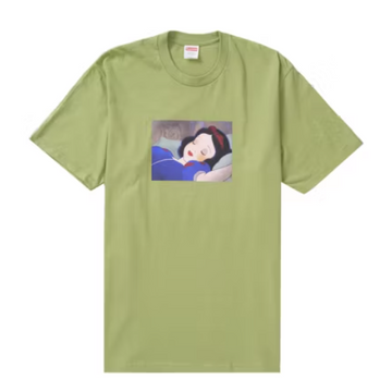 Supreme Snow White Tee Moss