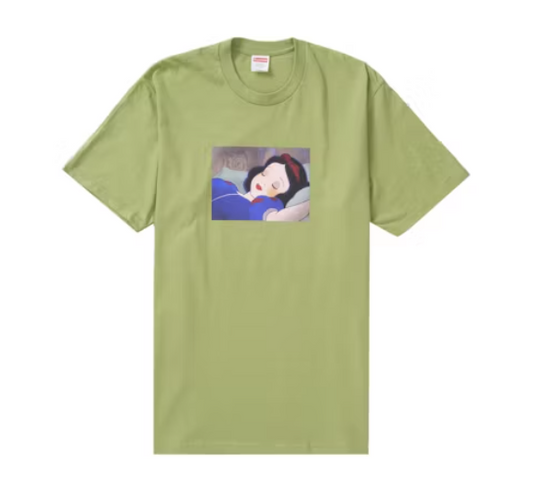 Supreme Snow White Tee Moss